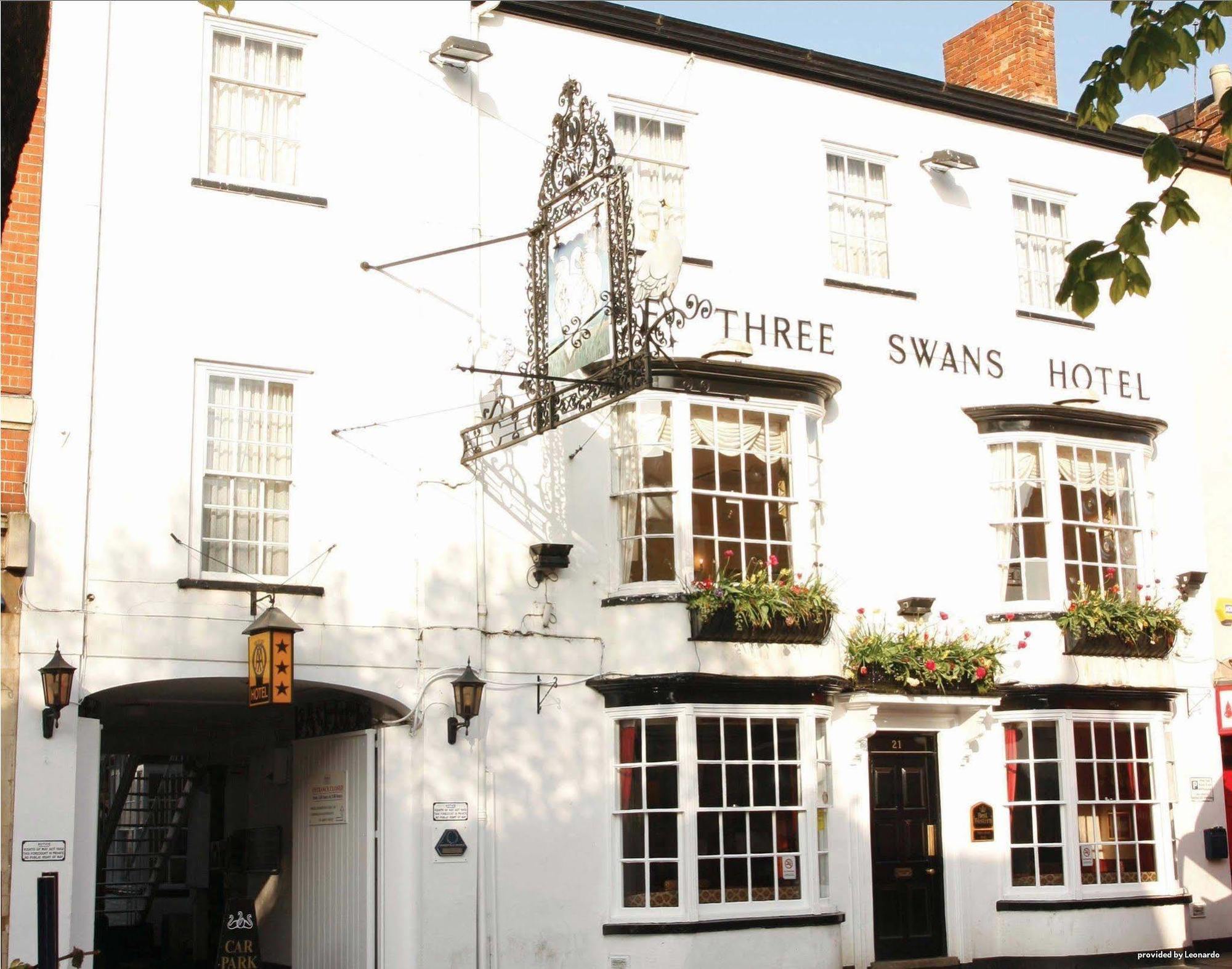 The Three Swans Hotel, Market Harborough, Leicestershire Bagian luar foto